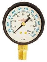 Milton Industries MIL1195 Milton 1195 1/4" NPT High Pressure Gauge