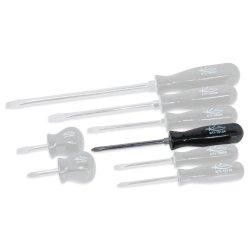 K Tool International KTI19124 SCREWDRIVER PHILLIPS #2 X 4" BLACK HANDLE