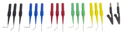 Lisle LIS64900 64900 17-Piece Back Probe and Alligator Clip Set
