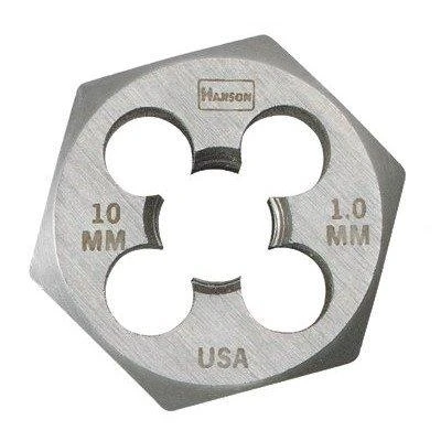 Sanford HAN6640 Hanson 6640 Die 10-1 5mm 1" Hex, for Tap Die Extraction