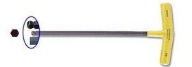 Bondhus BND13307 13307 1/8" Hex Tip Graduated Length T-Handle with ProGuard Finish, 4.6", 2 Piece