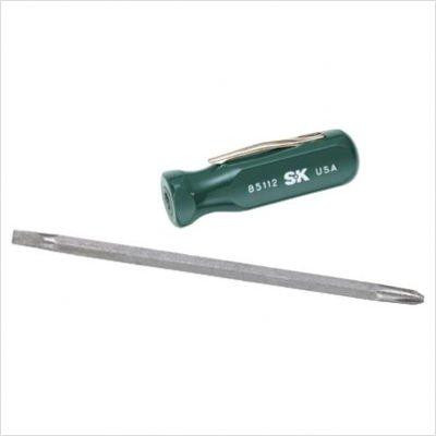 SK Hand Tool SKT85112 SCREWDRIVER 2 IN 1 POCKET STYLE SUREGRIP
