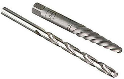 Vise Grip HAN53706 IRWIN HANSON EX-6 Spiral Extractor and 12/32" Drill Bit Set, 53706