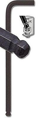 Bondhus BND15760 15760 4mm Ball End Tip Hex Key L-Wrench with ProGuard Finish, Tagged and Barcoded, Long Arm