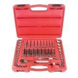 K Tool International KTI22047 SOCKET SET 3/8DRIVE 47 PIECE 6 POINT