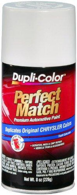 SHERWIN WILLIAMS DUPBCC0362 Dupli-Color BCC0362 Bright White E7 Chrysler Perfect Match Automotive Paint - Aerosol, 8. Fluid_Ounces