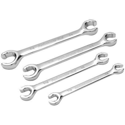 WILMAR WLMW30430 Performance Tool W30430 SAE Flare Nut Wrench, 4-Piece