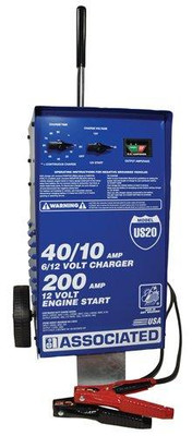 Associated ASOUS20 Equipment US20 6/12 Volt Value Battery Charger
