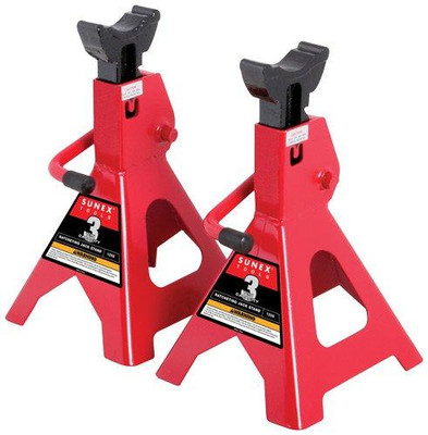 Sunex SUN1003 Tool Jack Stands 3 Ton 2/BX #1003