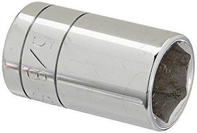 SK Hand Tool SKT41120 41120 6 Point 5/8-Inch Standard Drive Socket, 1/2-Inch, Chrome