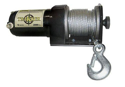 Hampton Products KPRKT2000 Keeper Corporation KT2000 Trakker 1-Horsepower 12 Volt Electric Winch - 2,000-Pound Capacity