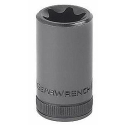 GearWrench KDT80187 80187 1/4" Drive External Torx Socket E5, Black