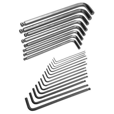 WILMAR WLMW80280 Performance Tool W80280 SAE/MET Ball End Hex, 22-Piece