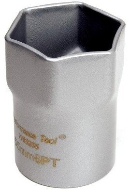 WILMAR WLMW83255 Performance Tool W83240 1/2" Drive Hex Lock Nut Socket, 55mm Used on Toyota FJ, LN, And RN Models