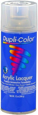 SHERWIN WILLIAMS DUPDAL1695 Dupli-Color DAL1695 Clear General Purpose Acrylic Lacquer - 12 oz.