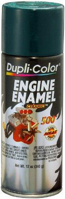 SHERWIN WILLIAMS DUPDE1644 Dupli-Color Engine Enamel With Ceramic Racing Green 12 Oz. Aerosol - Lot of 6