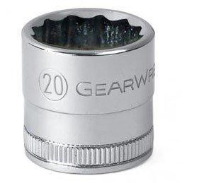 GearWrench KDT80757 80757 1/2" Drive 12 Point Standard Metric Socket 22mm