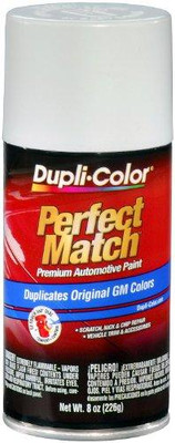 SHERWIN WILLIAMS DUPBGM0433 Dupli-Color BGM0433 Bright White General Motors Exact-Match Automotive Paint - 8 oz. Aerosol