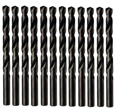 Vise Grip HAN63504 Irwin Tools 63504 1/16-Inch Black Oxide 135-Degree Jobber Length, Pack of 12