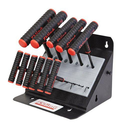 EKLIND TOOL EKL60614 Eklind 60614 13pc.5/64-3/8 hex w/stand power-t key sets
