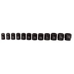 K Tool International KTI33100 SOCKET SET IMPACT 1/2IN. DRIVE 12 PC SAE STANDARD