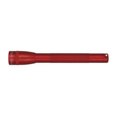 Mag Instrument MAGM3A036 Maglite Mini Incandescent 2-Cell AAA Flashlight, Red