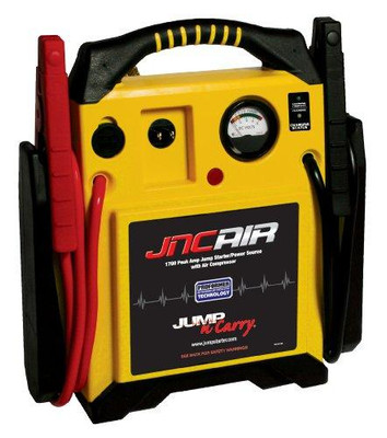 SOLAR SOLJNCAIR Jump-N-Carry JNCAIR 1700-Amp 12-Volt Jump Starter with Power Source and Air Compressor