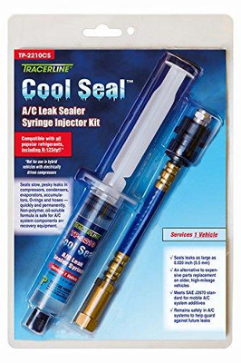 Tracer Products TRATP2210CS Spectronics TP2210CS A/C Leak Sealer Syringe Injector Kit