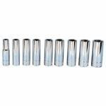 K Tool International KTI27201 SOCKET SET 3/8IN. DRIVE 9 PC METRIC DEEP