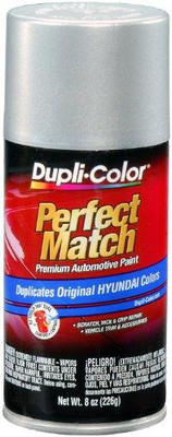 SHERWIN WILLIAMS DUPBHY1800 Dupli-Color BHY1800 Bright Silver Metallic Hyundai Exact-Match Automotive Paint - 8 oz. Aerosol
