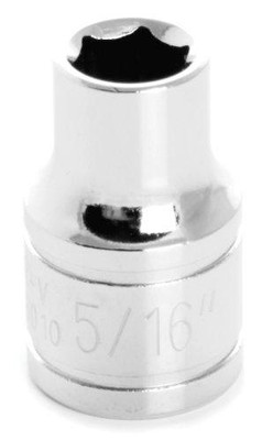 WILMAR WLMW38010 Performance Tool W38010 3/8" Drive 6-Point Socket, 5/16"