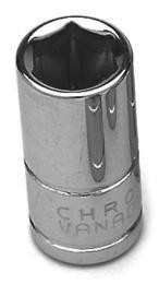WILMAR WLMW38014 Performance Tool W38014 3/8" Drive 6-Point Socket, 7/16"