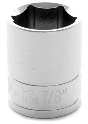 WILMAR WLMW32028 Performance Tool W32028 1/2" Drive 6-Point Socket, 7/8"