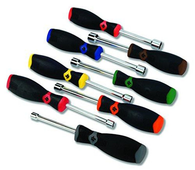 WILMAR WLMW30901 Performance Tool (W30901) 8-Piece Professional Style Metric Nut Driver