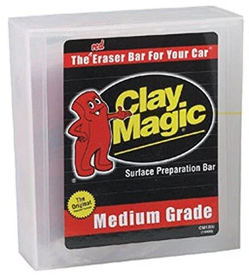 Fibre Glass-Evercoat FIB1200 Clay Magic Red Medium Grade Detailing Clay Bar