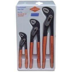 Grip On KNP3X88 Knipex - 3 PC Aligator Pliers Set (7, 10, & 12) - 00-20-07-US1