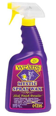 RJ Star WIZ01235 Wizards 01235 Mystic Spray Wax Slick Finish Detailer - 22 oz.