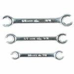 K Tool International KTI44003 WRENCH SET FLARE NUT 3 PC. SAE