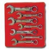 K Tool International KTI41200 7PC SHORT SAE COMB WRENCH SET
