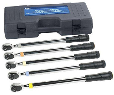 OTC OTC5776 Tools 5776 5 Piece Preset Torque Wrench Set