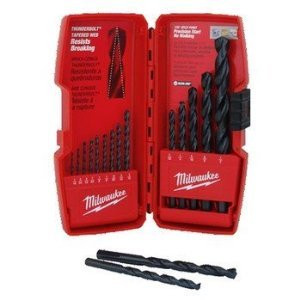 MILWAUKEE 811320 15 Piece Black Oxide Drill Bit Set Electric Tools MLW