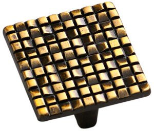 SCHAUB 234-26 & Co. Mosaic 1 7/8" Square Knob - Polished Chrome