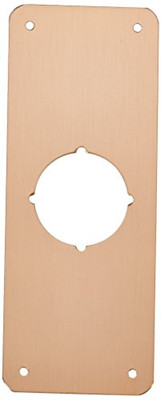 Don-Jo RP13509612 RP 13509 Remodeler Plate, Satin Bronze Finish, 3-1/2" Width x 9" Height, For Modernizing or Decorating (Pack of 10)