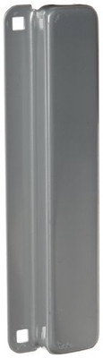 Don-Jo MELP210SL MELP-210 12 Gauge Steel Latch Protector, Silver Coated, 2-5/8" Width x 10" Height, For Electric Strikes (Pack of 10)