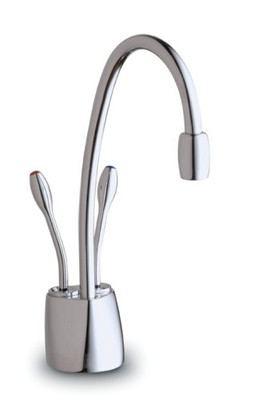 IN-SINK-ERATOR F-HC1100C In-Sink-Erator Indulge Contemporary Hot and Cold Water Dispenser Faucet, Chrome