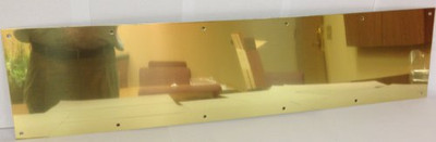 Don-Jo J102BTA634 Mfg 6X34-BT 6 x 34" Gold Anodized Aluminum Door Kick Plate