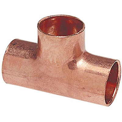 "Nibco" 611112 3 pack of 1-1/2-in x 1-1/2-in x 1-1/2-in Copper Slip Tee Fitting