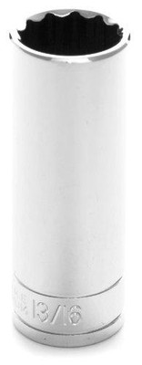 WILMAR WLMW32626 Performance Tool W32626 1/2" Drive 12-Point Socket, 13/16"