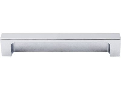 Top Knobs TK276PC Sanctuary II Collection 5" Modern Metro Tab Pull, Polished Chrome