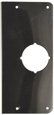 Don-Jo EM4630 EM 4 Scar Plate, Satin Stainless Steel Finish, 9" x 4" x 2-3/8" (Pack of 10)